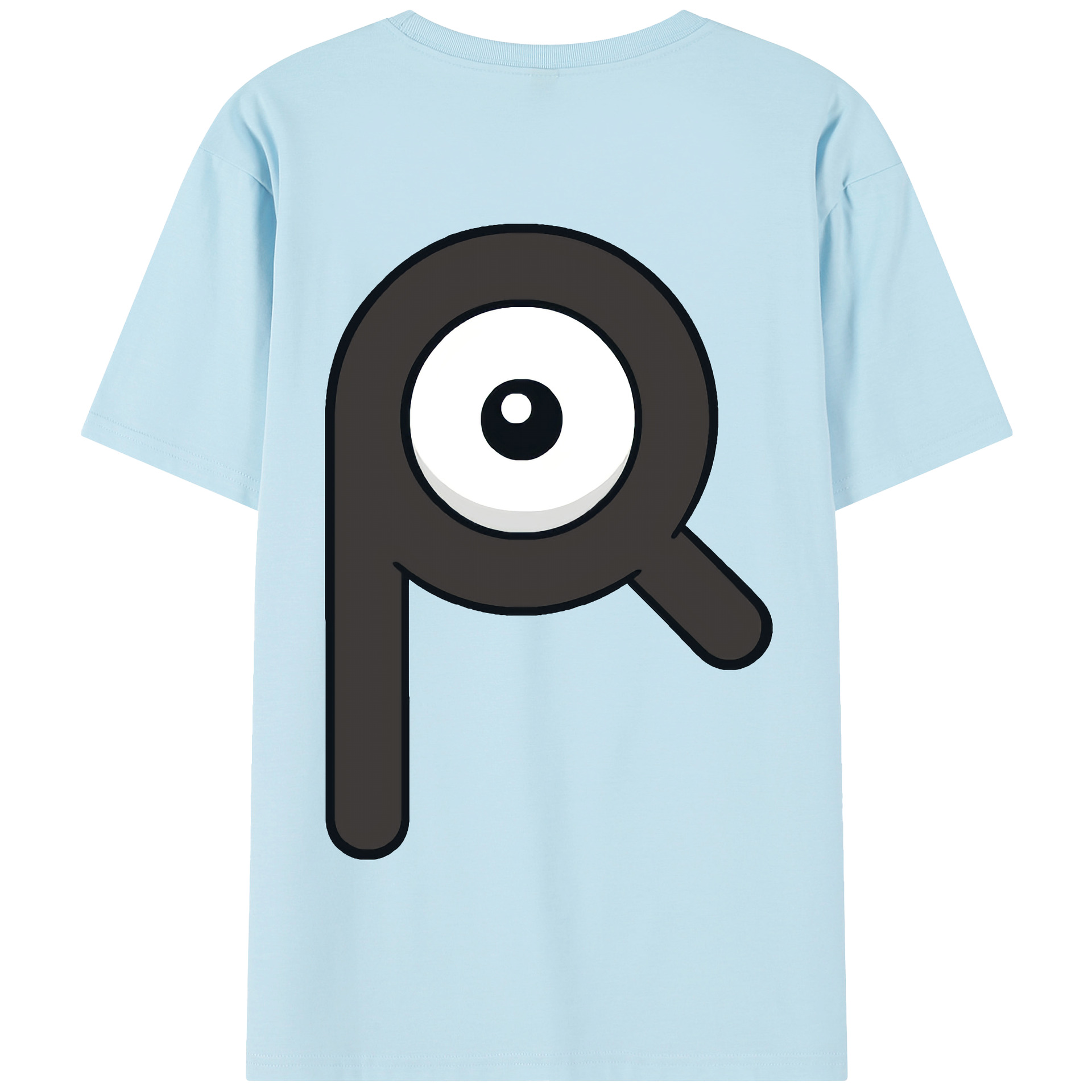 （画像用） ポケットモンスター Pokémon 綿100％半袖Tシャツ（背面プリント）